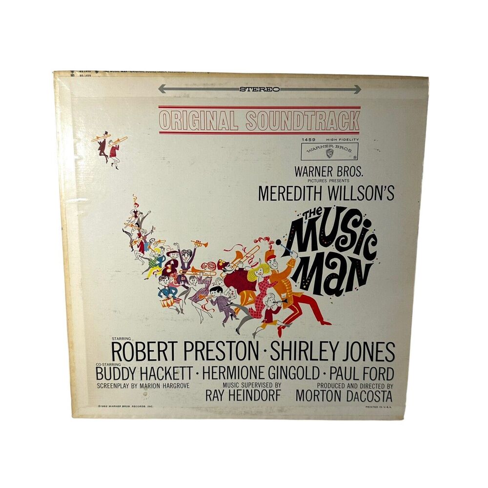 The Music Man by Meredith Willson presented by Warner Bros. High Fidellty 1459